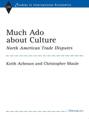 cover image of Much Ado about Culture